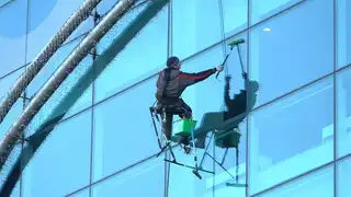 Limpieza de ventanas